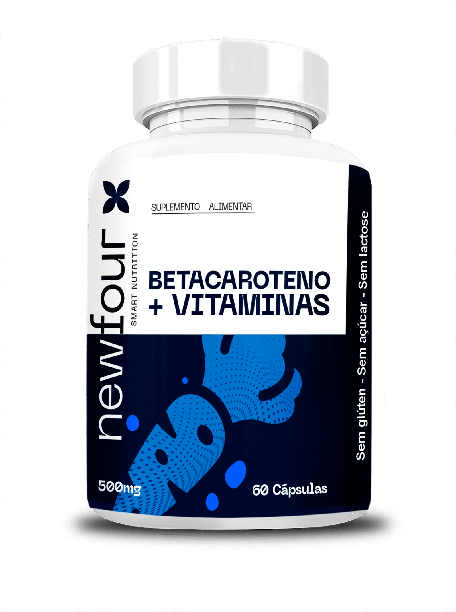 BETACAROTENO + VITAMINAS BETACAROTENO + Vitaminas A,C e E. - 60 Cáps
