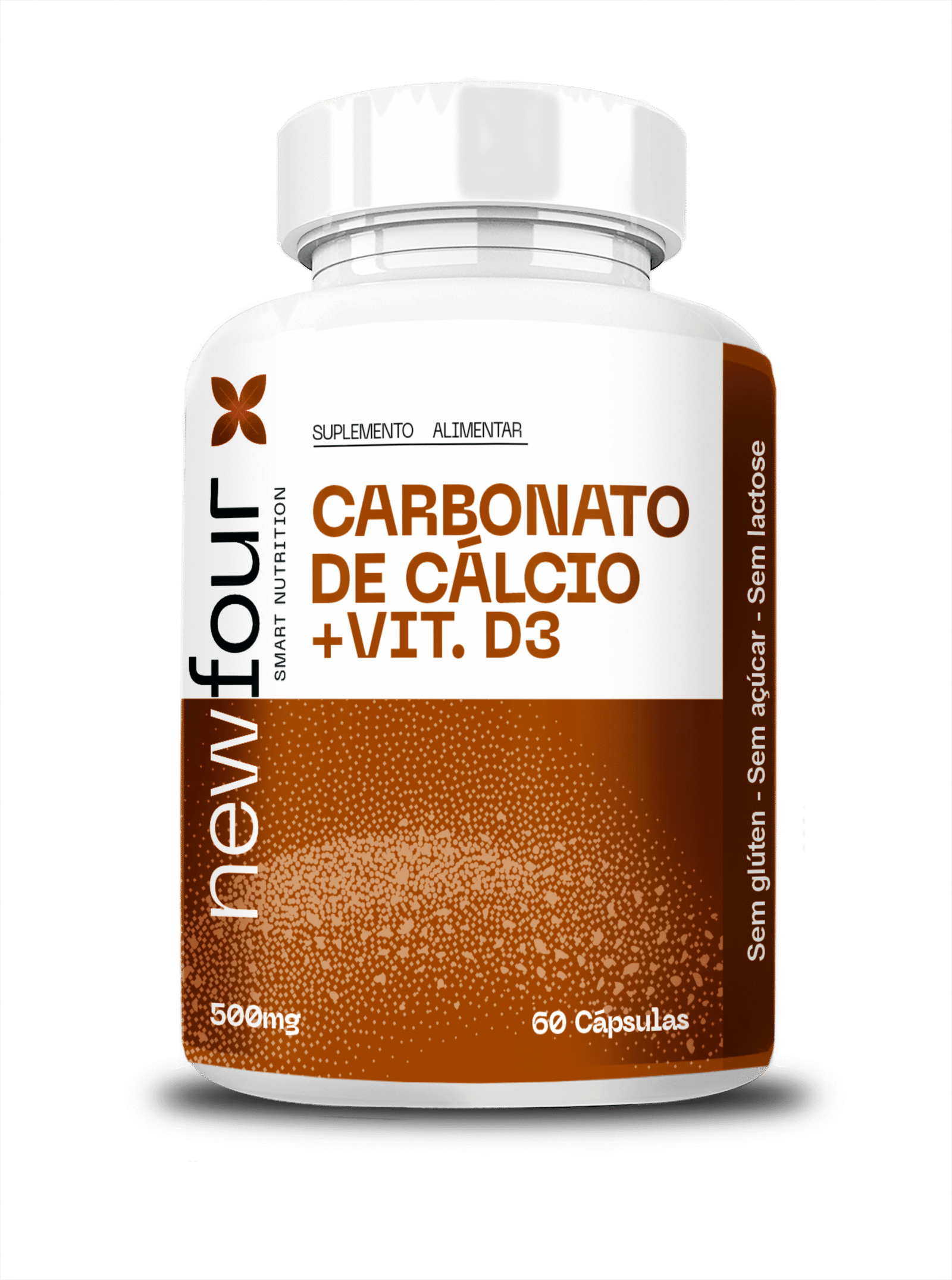 CARBONATO DE CALCIO + D3 CARBONATO DE CÁLCIO + VIT. D3 - 60 Cáps