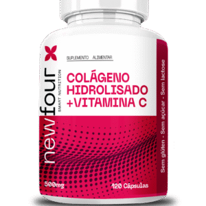 COLÁGENO HIDROLISADO + VITAMINA C  - 120 Cáps