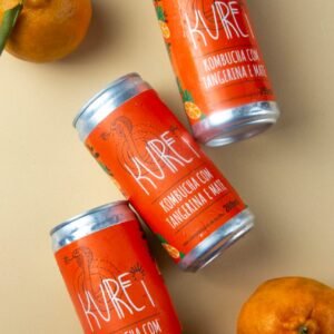 KOMBUCHA COM TANGERINA E MATE 269ml