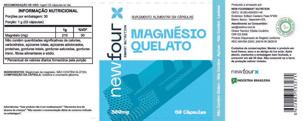 MAGNESIO QUELATO 60 CAPS MAGNÉSIO QUELATO - 60 Cáps - Imagem 2