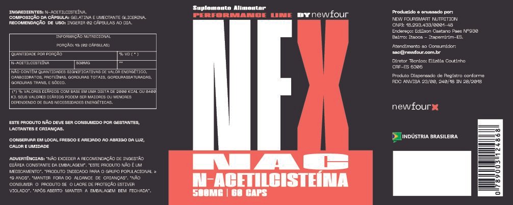 NAC NAC (N-Acetilcisteína) - 60 Cáps - Imagem 2