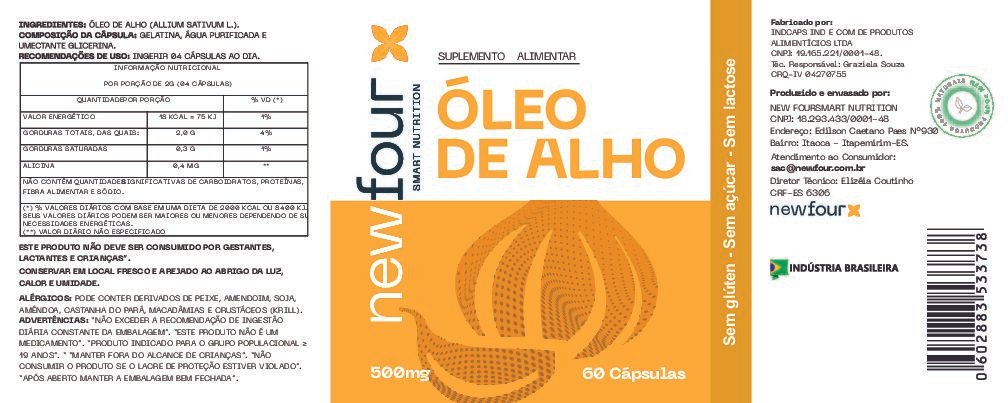 OLEO DE ALHO 60 CAPS ÓLEO DE ALHO - 60 Cáps - Imagem 2