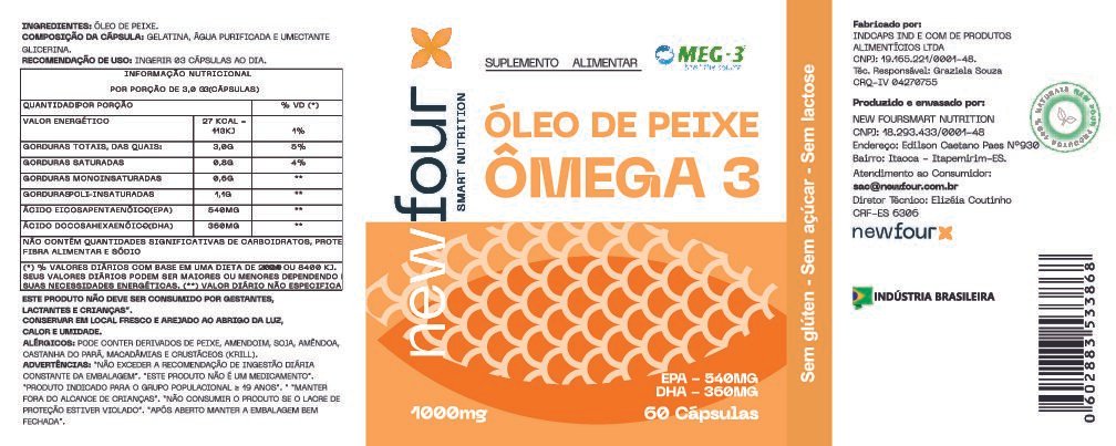OMEGA 3 1000 MG 60 CAPS ÓLEO DE PEIXE ÔMEGA 3 - 60 Caps 1000mg - Imagem 2
