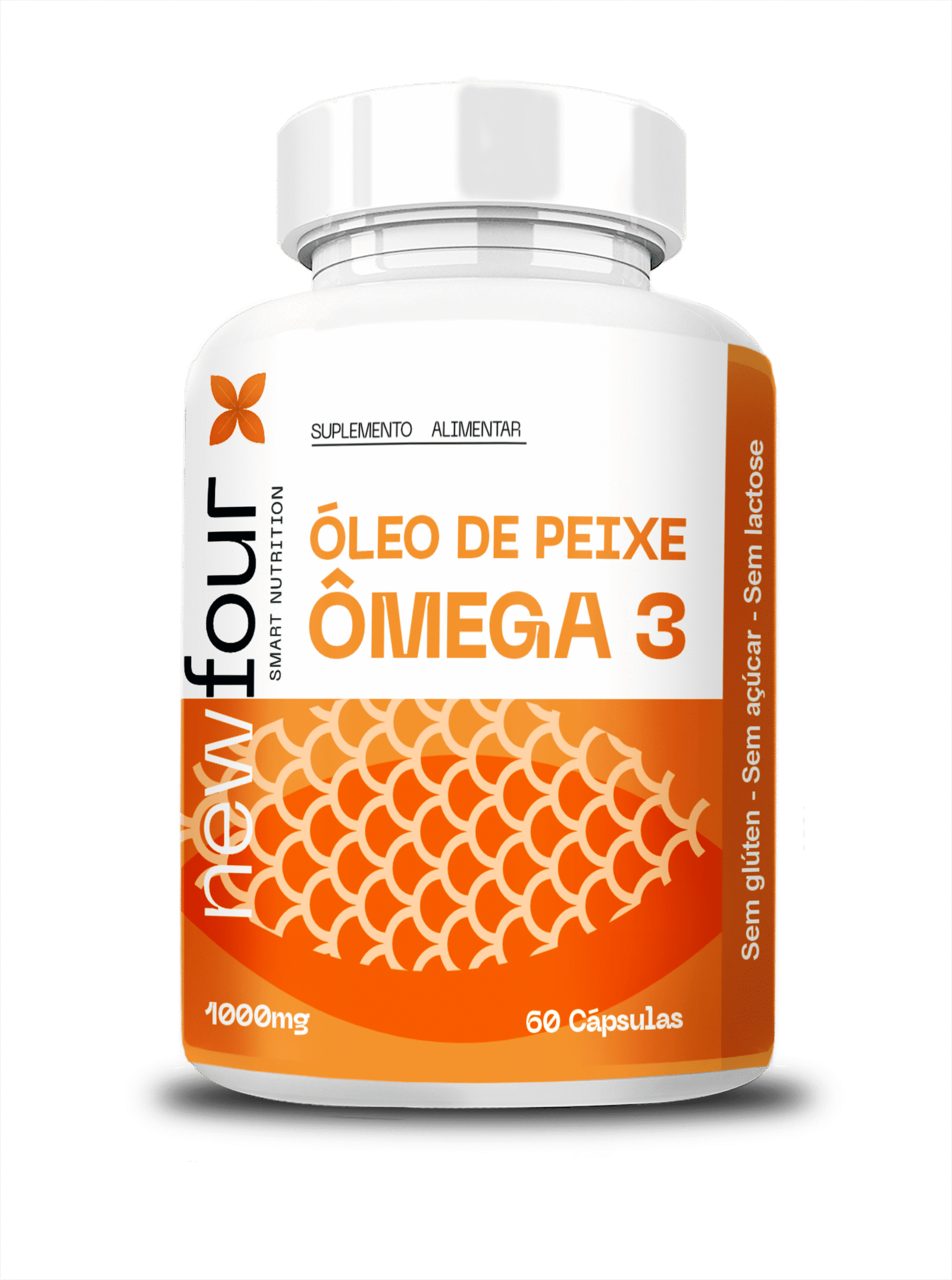 OMEGA 3 1000MG 60 CAPS ÓLEO DE PEIXE ÔMEGA 3 - 60 Caps 1000mg
