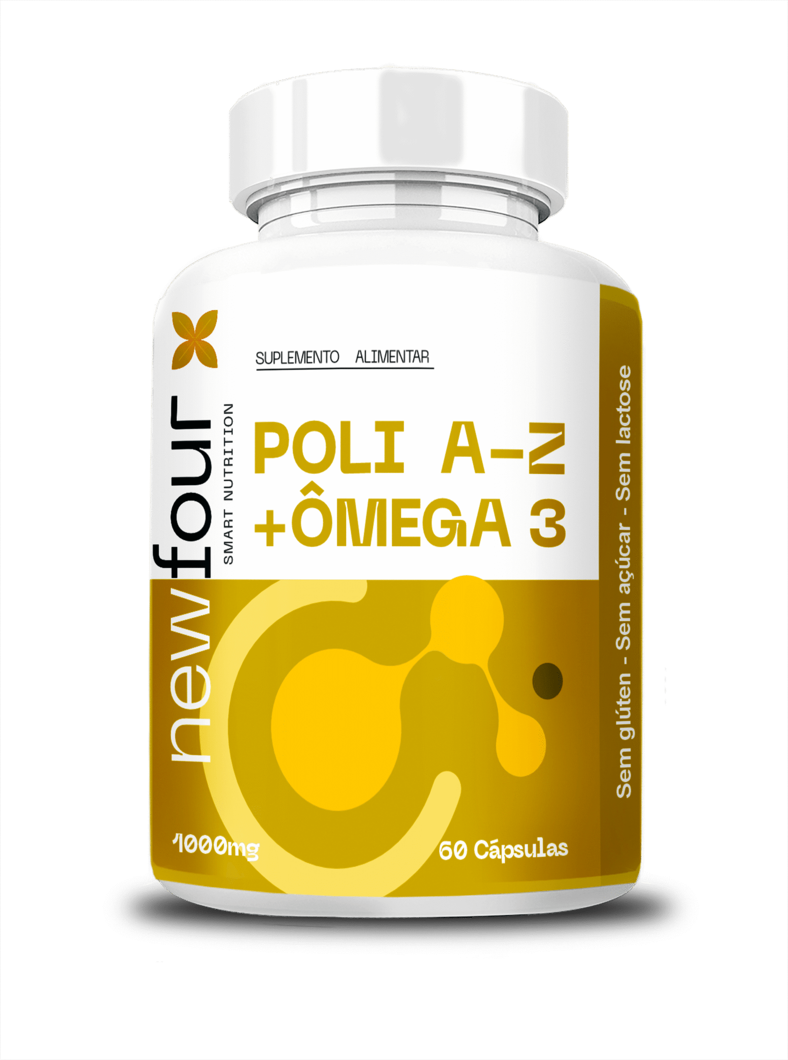 POLI A-Z + OMEGA 3 NEW POLI + ÔMEGA 3 - 60 Cáps