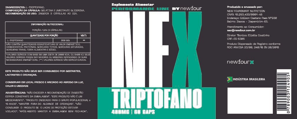 TRIPTOFANO TRIPTOFANO - 60 Cáps - Imagem 2