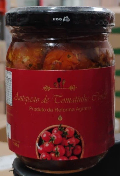 antepasto de tomatinho confit 190g antepasto de tomatinho confit 190g