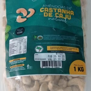 castanha de caju natural 1kg