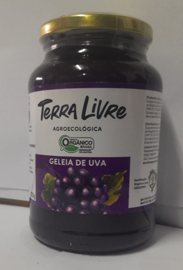geleia de uva orgÂnico 720g geleia de uva orgÂnico 720g