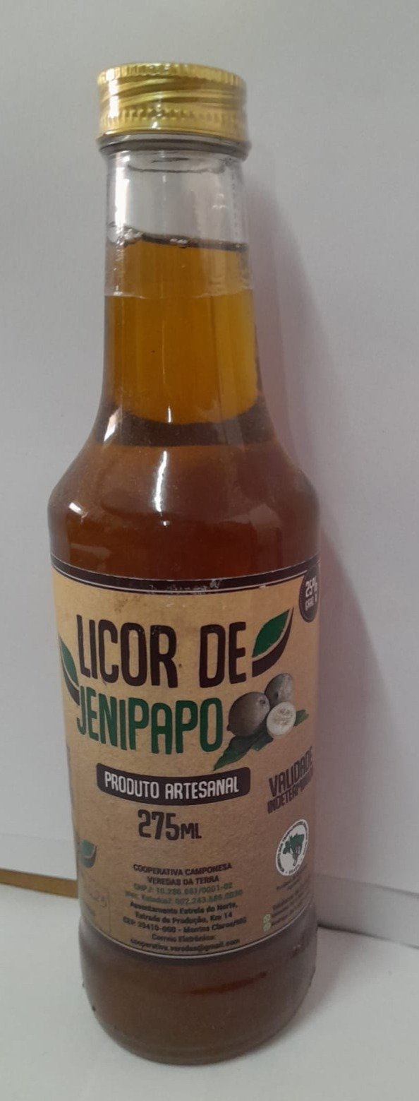 licor artesanal de jenipapo 275ml licor artesanal de jenipapo 275ml