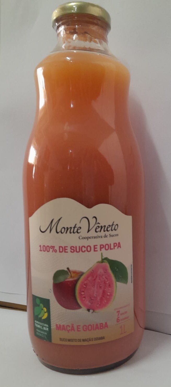 suco de goiaba e maÇÃ integral (vidro) 1l suco de goiaba e maÇÃ integral (vidro) 1l