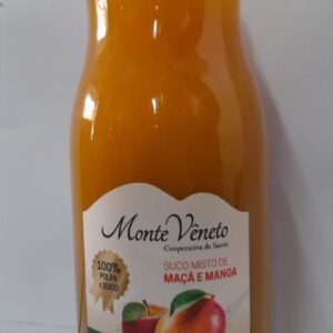 suco de manga e maÇÃ integral vidro 1l