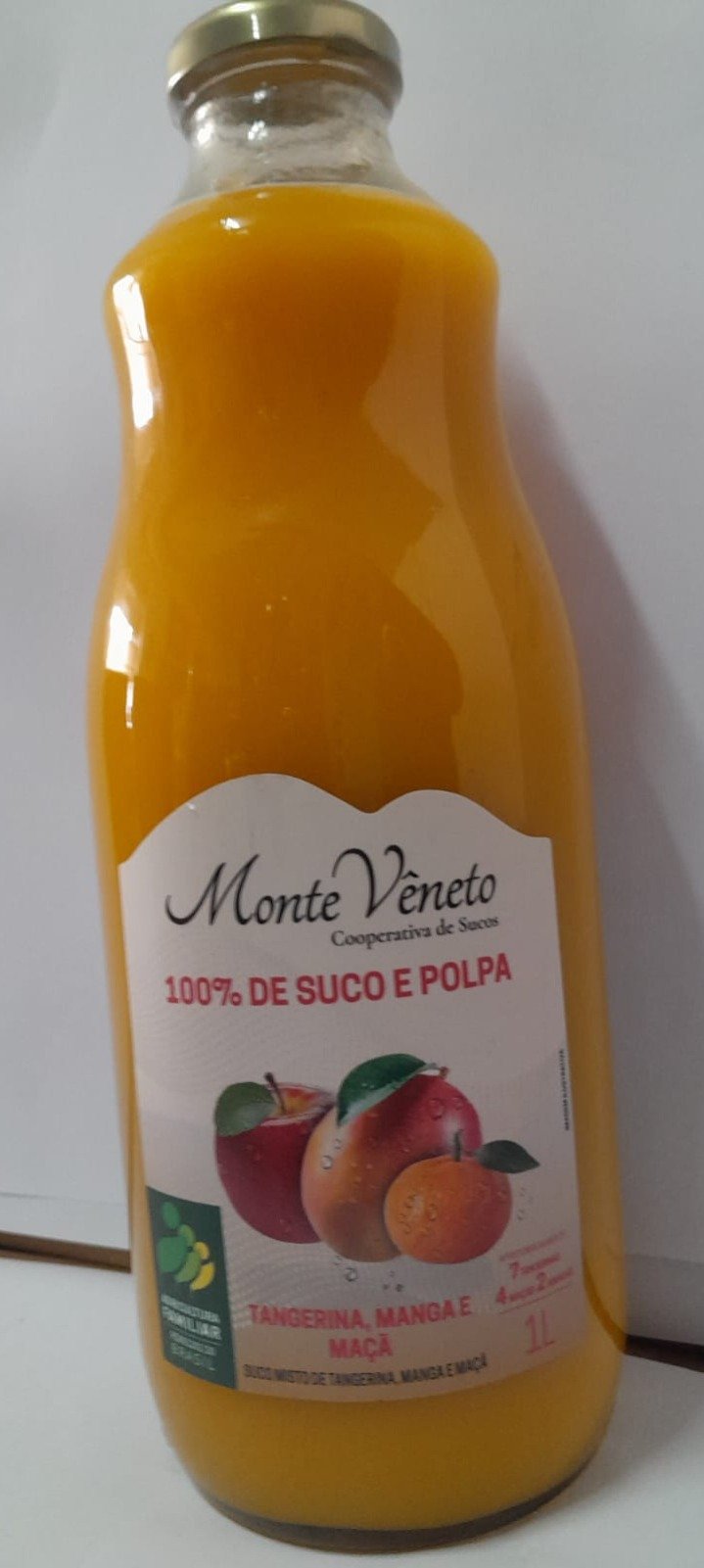 suco de tangerina, manga e maÇÃ integral (vidro) 1l suco de tangerina, manga e maÇÃ integral (vidro) 1l