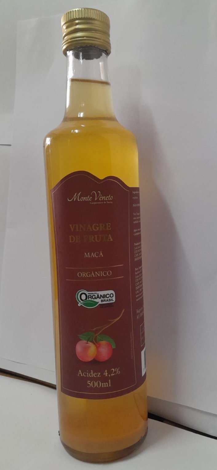 vinagre de maÇÃ orgÂnico vidro 500ml vinagre de maÇÃ orgÂnico vidro 500ml