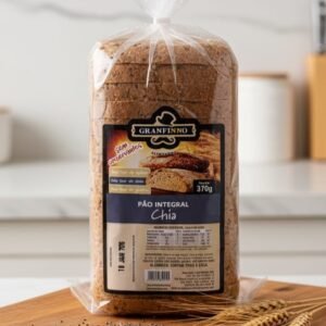 pÃo integral com chia