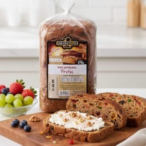 pÃo integral com frutas cristalizadas